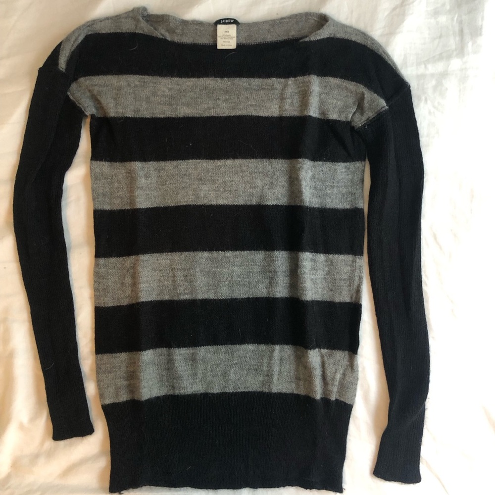 J Crew striped sweater